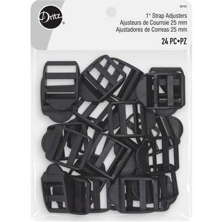 Dritz BLK155 Strap Justeringer 1in Plastik Sort taske & Tote Tilbeh?r