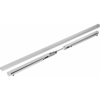 DormaKaba Dorma glideskinne sæt GSR/V komplet sølv 1350-2500mm