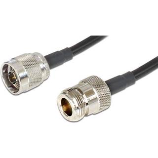 Delock - Antenne kabel N han til N hun - LMR195 - 6 m