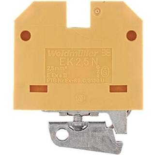 Weidmüller Jordklemme          ek2,5 n
