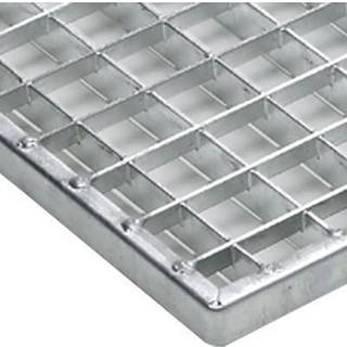 Plastmo Vario dørrist, 30/10 mm, galvaniseret - 75 x 50 cm