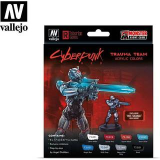 Vallejo Cyperpunk Red, Trauma Team Doc Salvage, malingsæt [Levering: 1-2 dage]