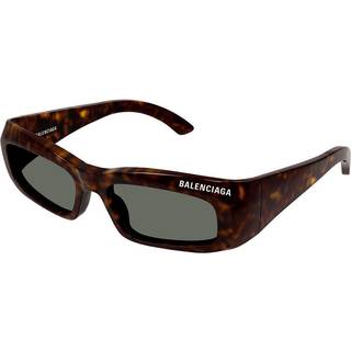 Balenciaga BB0266S 002 57 Solbriller Mænd Tortoiseshell - Dark Tortoise - 57mm