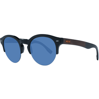 Ermenegildo Zegna ZC0008 01V 50 Solbriller Mænd Black - Black - 50mm