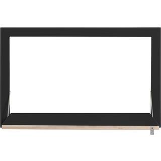 Ambivalenz - Fläpps - Vægskrivebord - Secretary - Sort - 80x50 cm