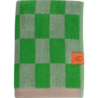 Mette Ditmer Retro Gæstehåndklæde 40x55 Cm 2-pak - Håndklæder & Badelagner Økologisk Bomuld Classic Green - RETTWG60