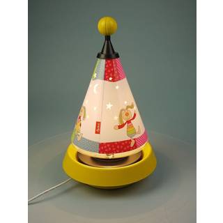 Carrousel Rainbow Rabbit bordlampe og natlampe