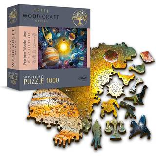 Journey Through the Solar System - Wood Craft Puzzle (1000 Pieces)
