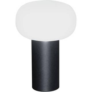 Antibes LED-bordlampe IP54, batteri, RGBW, sort