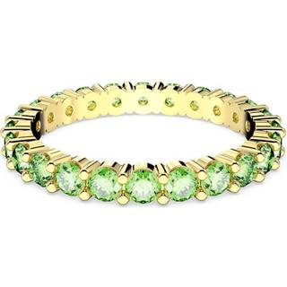 Matrix Ring, Rundschliff, Grün, Goldlegierungsschicht