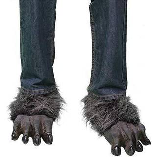 Killer Wolf Füße Schwarz/Grau