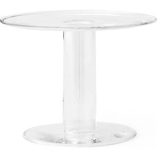 Audo Copenhagen Candlelight And Scents - 'Abacus' candle holder, tall in CLEAR BOROSILICATE