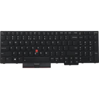 Lenovo Primax - Bærbar tastatur - til udskiftning - Engelsk - Sort