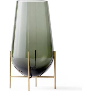Audo Echasse Vase Medium Brændt/ Børstet Messing