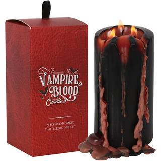 Große Vampirblut Stumpenkerze 15cm