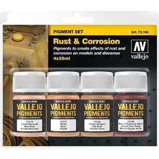 Rust & Corrosion Pigment 4x35ml set