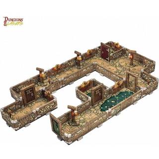 Dungeons & Lasers Dwarven Mine Half-Height Walls