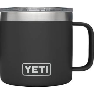 Yeti rambler 14 oz krus vakuum isoleret rustfrit st?l med magslider l?g sort