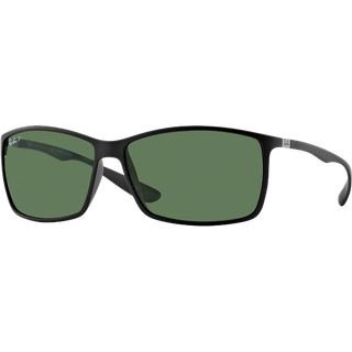 Ray - Ban Mand RB4179 LITEFORCE 601S9A Solbriller Injiceret Sort G15 Firkantet Polariseret