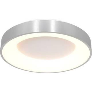 LED-loftslampe Ringlede 2.700 K Ø 30 cm, sølv