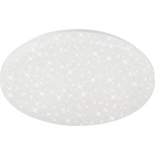 LED-loftlampe Brili Splash, IP44, hvid, 4.000K