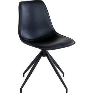 Monaco Dining Chair w. Swivel, sort