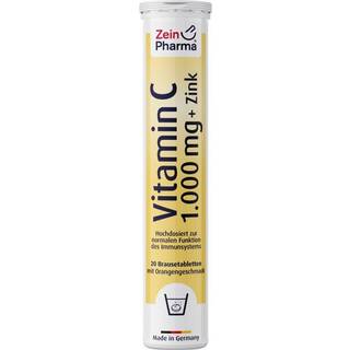 ZEIN VITAMIN C + ZINC, ORANGE - 20 EFFERVESCENT TABS