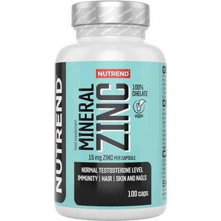 Nutrend - Mineral Zink 100% Kelat, 15mg - 100 kapsler