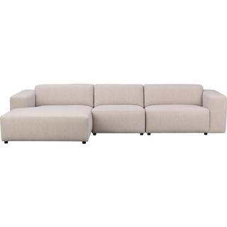 Rowico Home, Willard sofa 4-personers sofa chaiselong venstre stof Alice lys beige