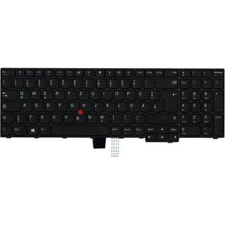 Lenovo Darfon - Bærbar tastatur - til udskiftning - Tysk - Sort