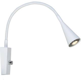 Belid Ledro LED væglampe, Ø5,5 cm, GU5, dæmpbar, mat hvid