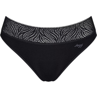 Sloggi Medium menstruationstrusse, sort, Størrelse: XS, Dame