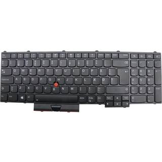 Lenovo Darfon - Bærbar tastatur - til udskiftning - Dansk - Sort