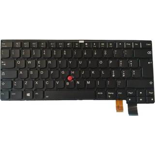 Lenovo Chicony - Bærbar tastatur - til udskiftning - Italiensk - Sort