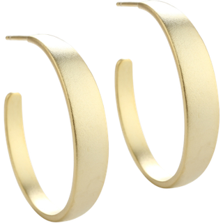 BB HOOP SAND SMALL | GOLDEN
