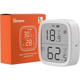 Sonoff Zigbee LCD temperature og fugtighedssensor (SNZB-02D)