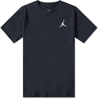 T-shirt Jordan M J Jumpman Emb Ss Crew Black/White L - White - L