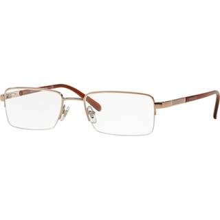 Versace Mand VE1066 1053 Optiske stel Stål Brun Transparent Firkantet Normal