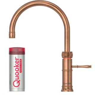 Quooker Classic Fusion Round inkl. PRO3 - Bruneret messing