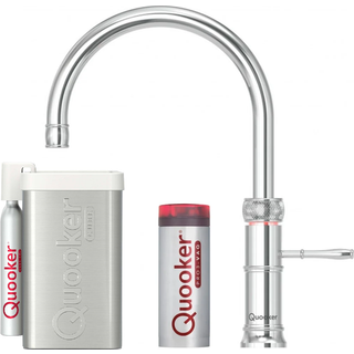 Quooker Classic Fusion Round inkl. PRO3 & CUBE - Krom