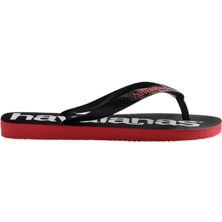 Havaianas Logomania 2 Flip Flops, Black - 41/42