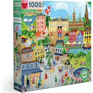 Eeboo puslespil København - 1000 brikker
