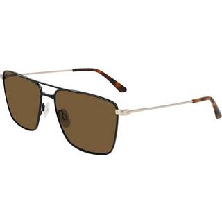 Calvin Klein Mand CK21116S 001 Solbriller Metal Sort Brun Firkantet