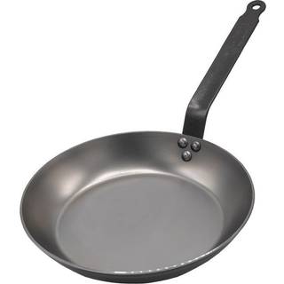 &#34;CARBONE PLUS&#34; stegepande, kulstofstål, 28 cm - &#34;de Buyer&#34; mærke