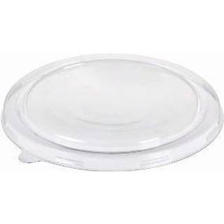Plastlåg klar rundt PET Ø150 mm 300 stk