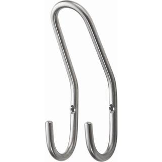 Millex Elegant knage, 2 kroge, stor, rustfrit stål