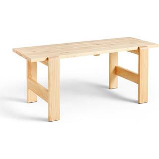 HAY - Weekday Table 180x66 cm / Steel Blue - Udendørs spiseborde - Hannes & Fritz - Blå - Træ