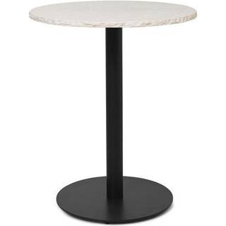 Ferm Living Mineral Café Bord Ø60 Bianco Curia Marmor