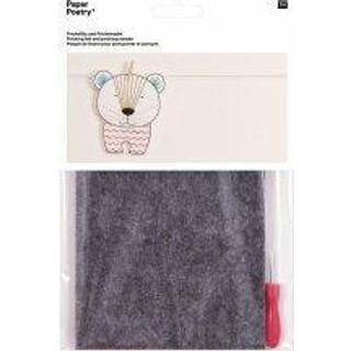 Paper Poetry Prickelset Filz und Nadel
