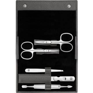 5-delt sæt, læderpung, Antracit - Zwilling Classic Inox